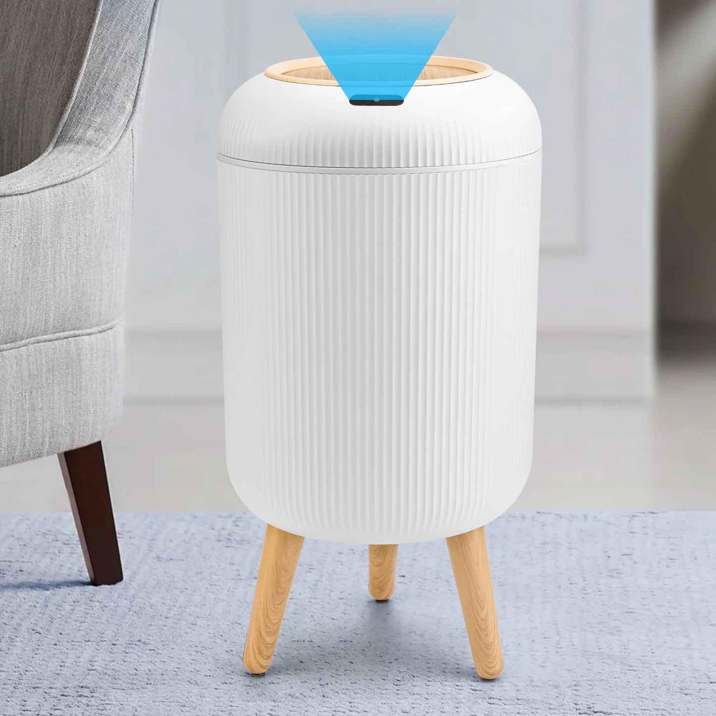 CleanWave Pro: Touchless Motion Sensor Trashcan