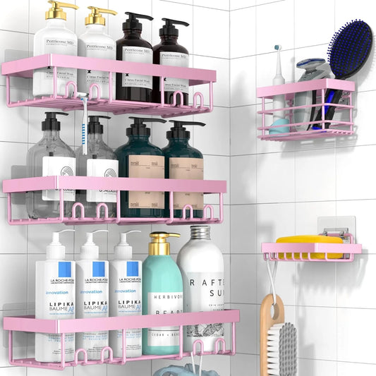 ShowerNest: No-drill Adhesive Self-Shower Set